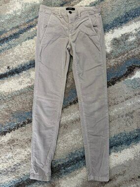 Mexx Size 2 Light Cream Corduroy Pants